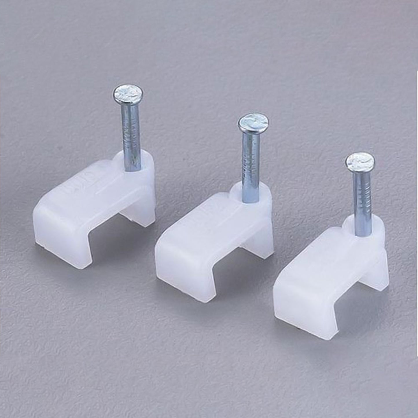 Nail Cable Clips For Wire Management (10mm  50 Pc)