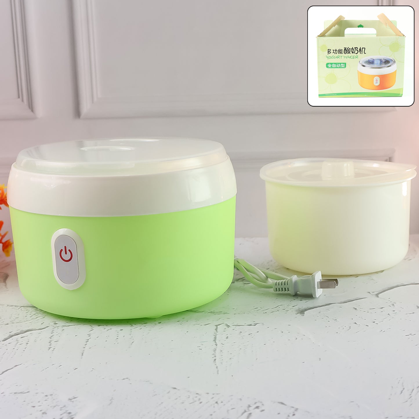 2533a Electric Yogurt Maker Used In All Kinds Of Household And Kitchen Places For Making Yoghurt.