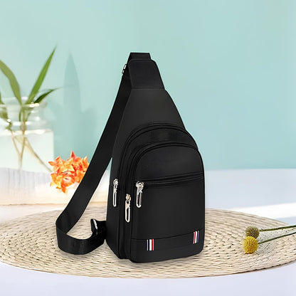 Multipurpose Crossbody Chest Bag For With Usb Charging Port