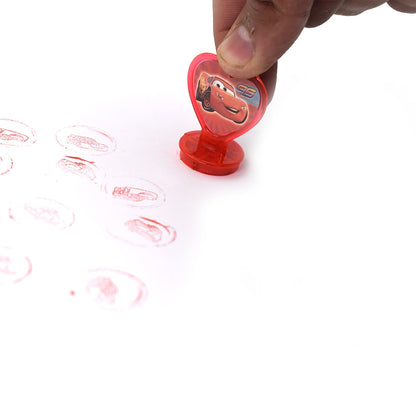 4807 6 Pc Car Stamp Set Used In All Types Of Household Places By Kids And Childrens For Playing Purposes.