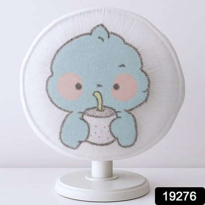 Cute Cartoon Character Fabric Mesh Fan Cover (1 Pc  Mix Design)