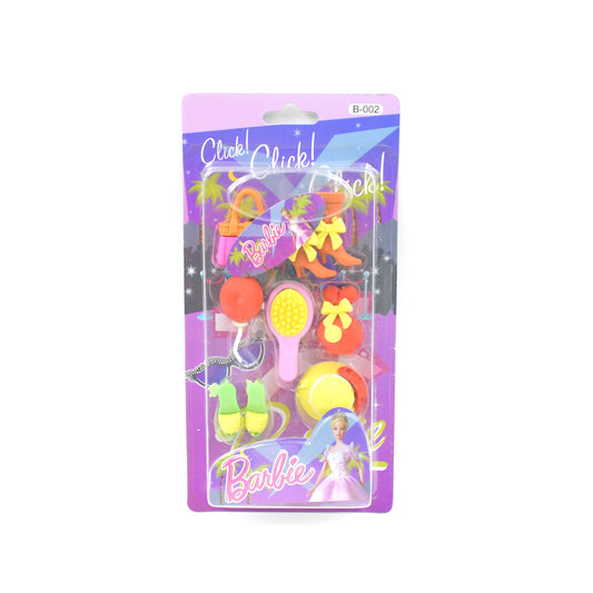 Fancy  Stylish Colorful Erasers Mini Eraser Creative Cute Novelty Eraser For Children Different Designs  Mix Eraser Set For Return Gift Birthday Party School Prize Cookware Shaped Makeup Set Eraser (9 Pc  8 Pc Set)