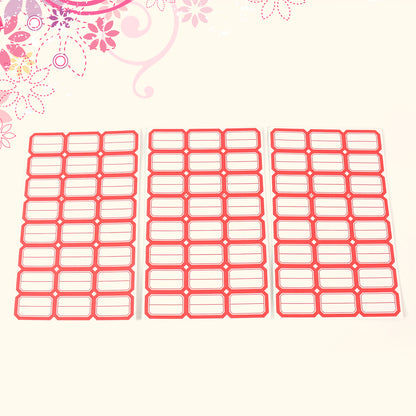 Multipurpose Blank Label Sticker Sheets (10 Sheet Set)