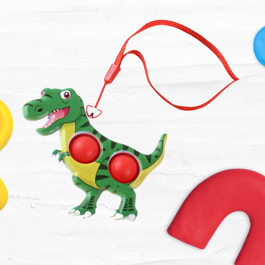 Silicone Push Bubble Keychain Toy  (1 Pc)