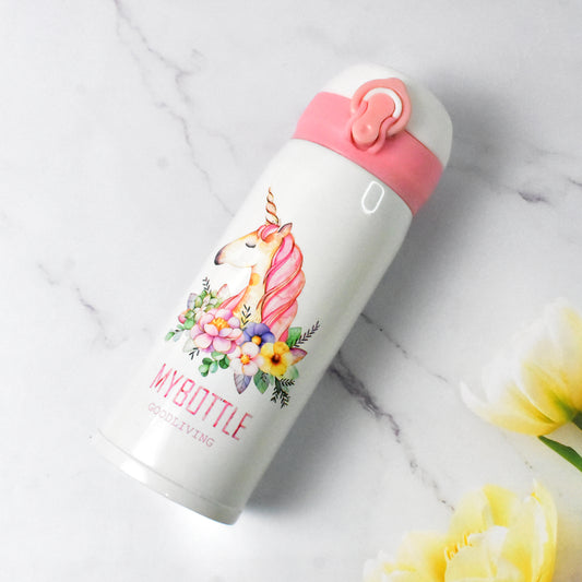 Stainless Steel Insulated Vacuum Water Bottle (350 Ml Approx)