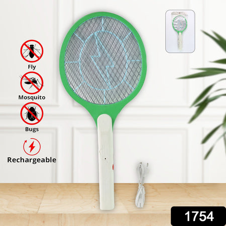 1754 Mosquito Killer Bat Electric Rechargeable Swatter Killing Racketzapper Insect Killer
