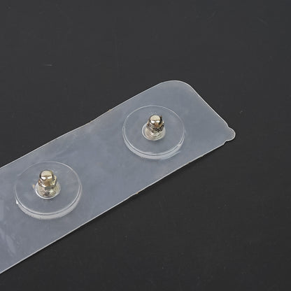 Adhesive Nails Wall Hooks (Screw Sticker  3 Hook  1 Pc  B Grade)