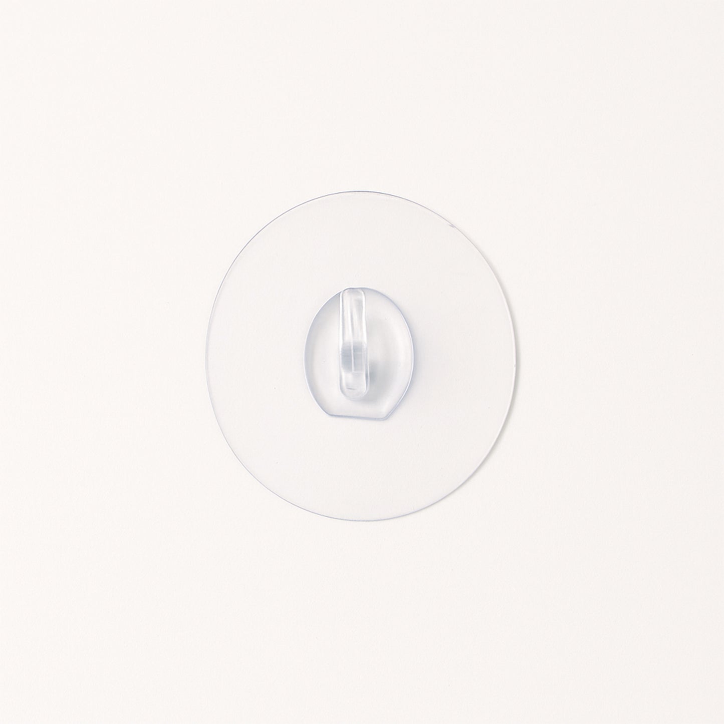 Transparent Wall-mount Adhesive Hook With Strong Grip (1 Pc)