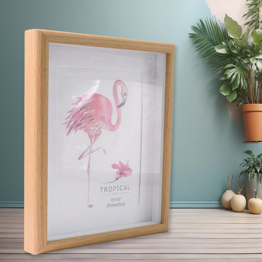 Creative Solid Wooden Photo Frame (Mix Design  Size  1pc)
