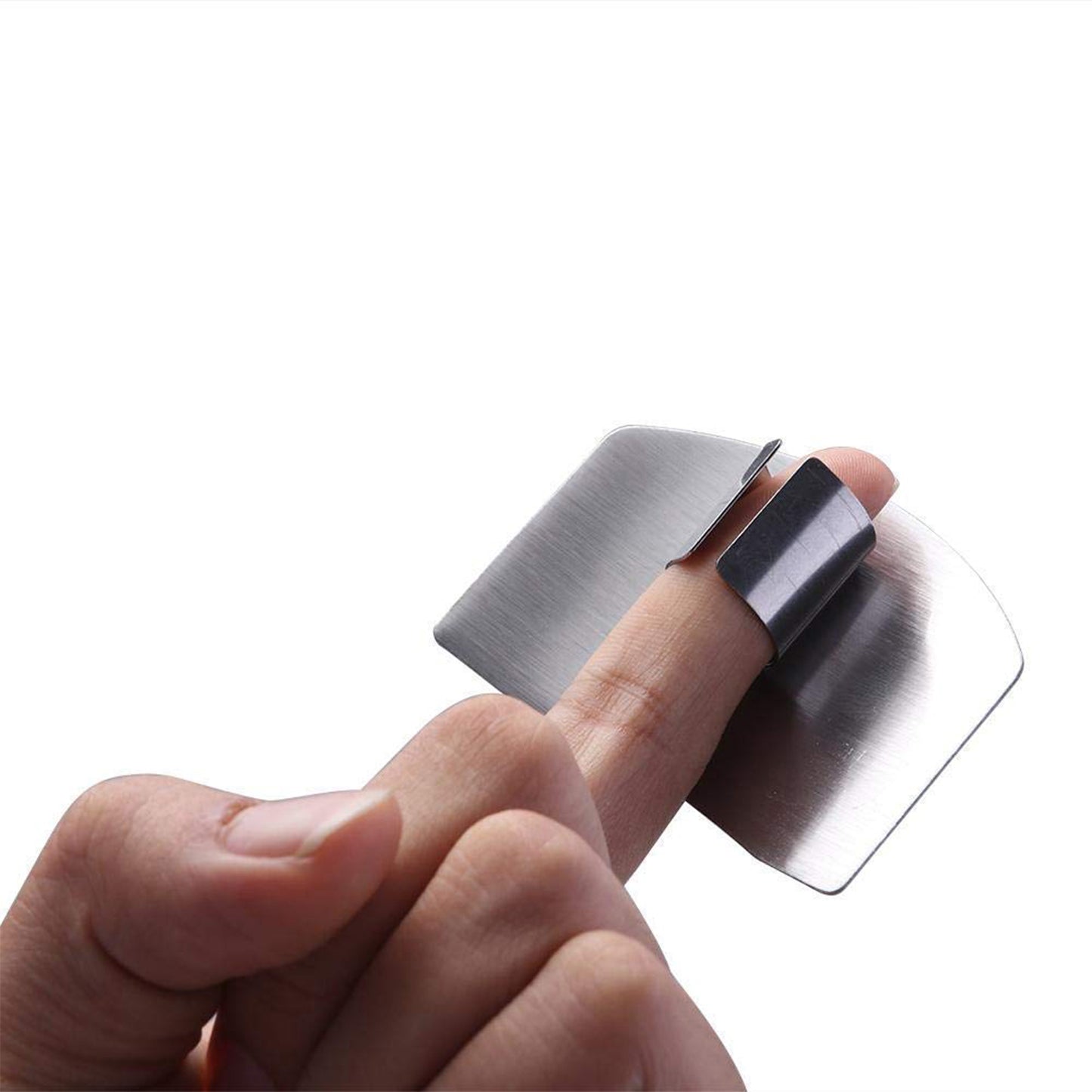 2110 Stainless Steel Two Finger Grip Cutting Protector Hand Guard