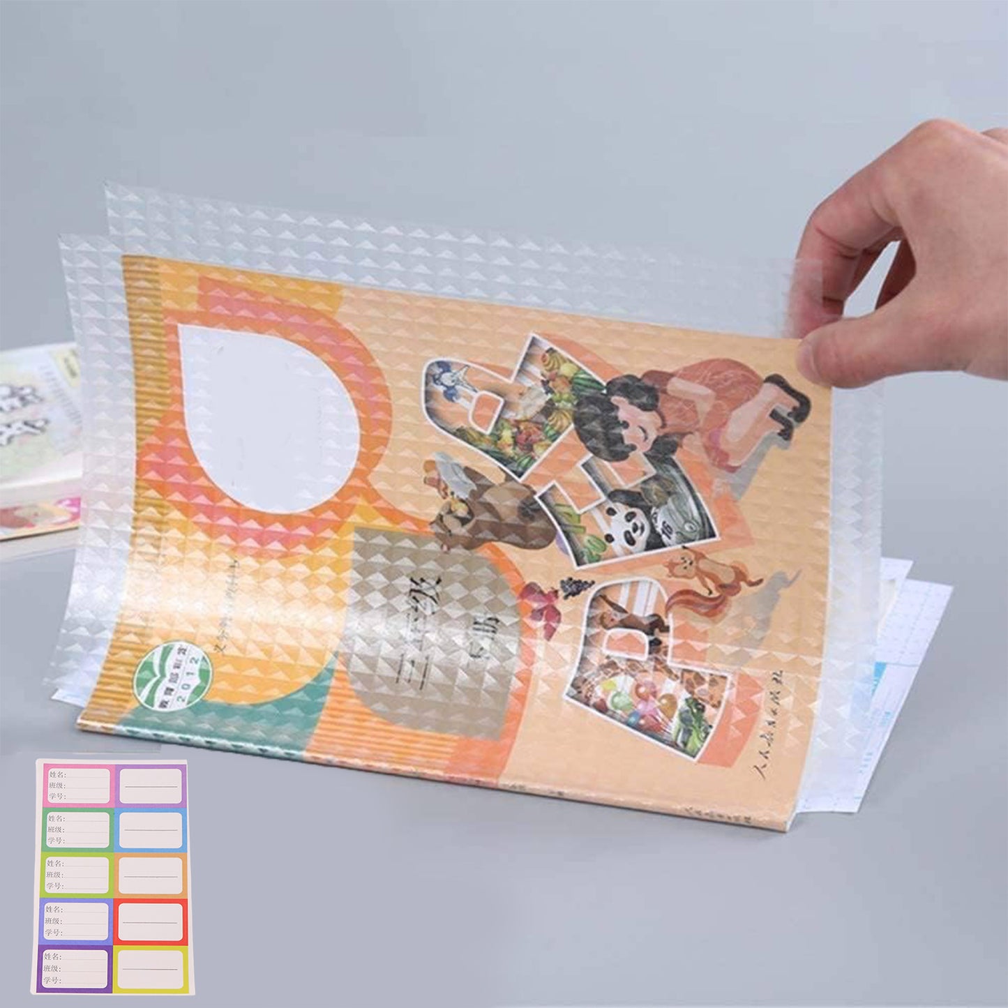 Transparent Book Cover (10 Pcs Set)