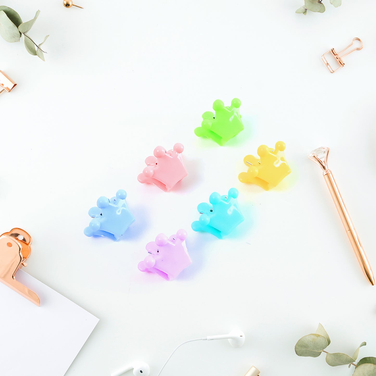 Hair Clip  Hairband Accessories Set For Girls (12 Pc)