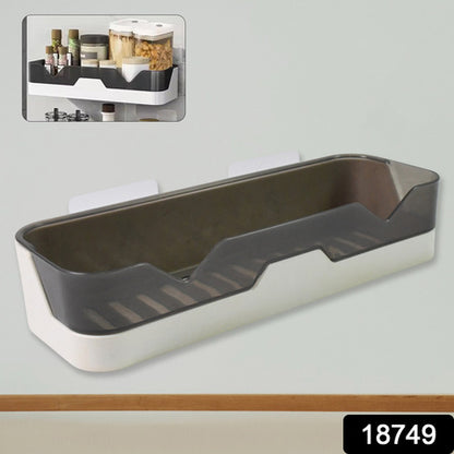 Wall Mounted Adhesive Bathroom Shower Caddy  Shelf  Plastic (1 Pc)