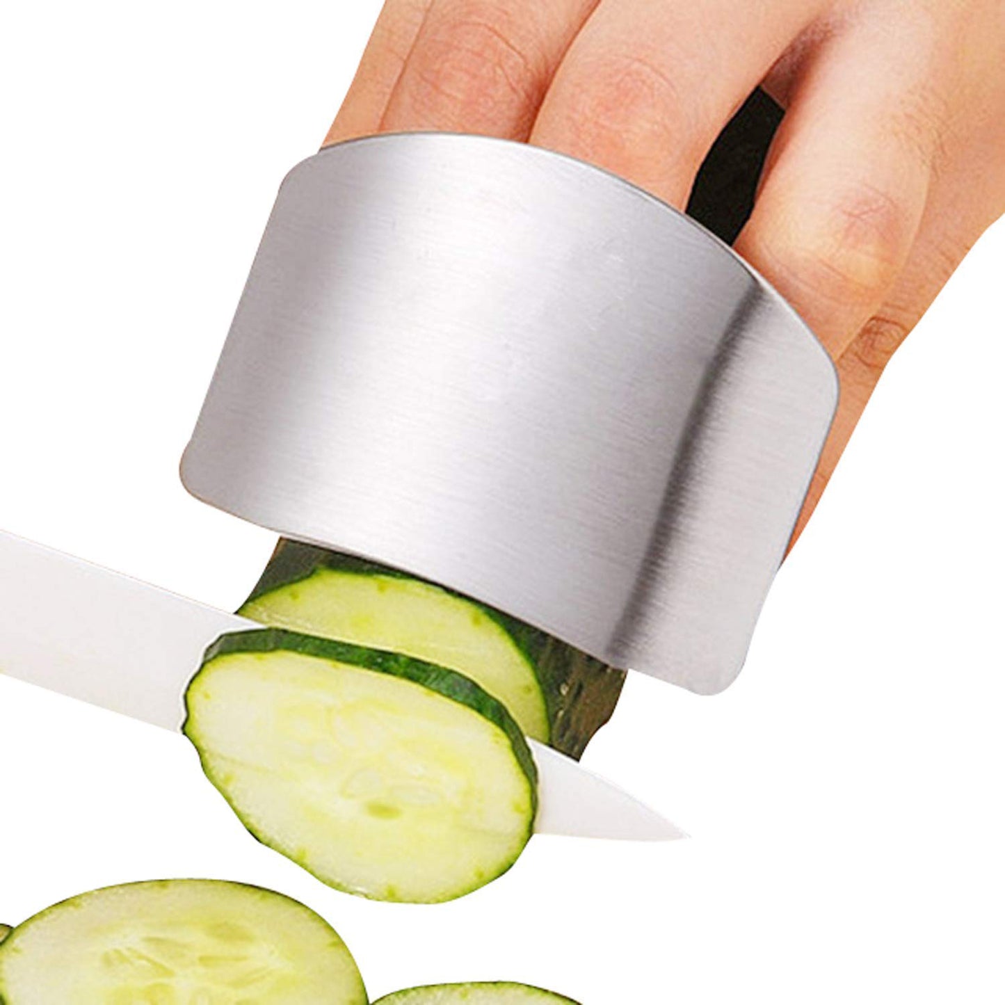 2110 Stainless Steel Two Finger Grip Cutting Protector Hand Guard